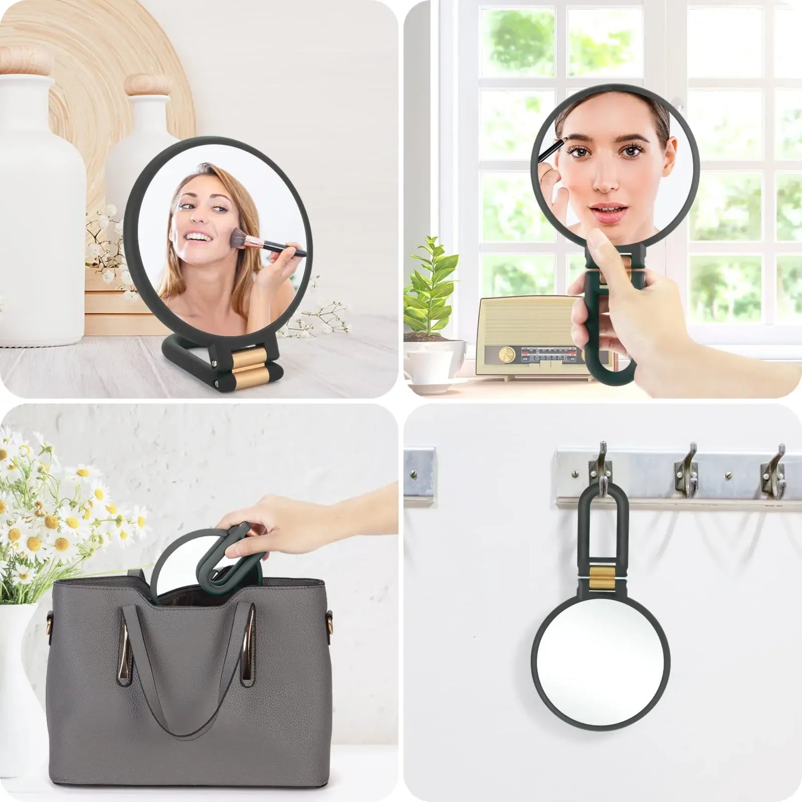 Miroir grossissant pour maquillage x30 en utilisation quotidienne